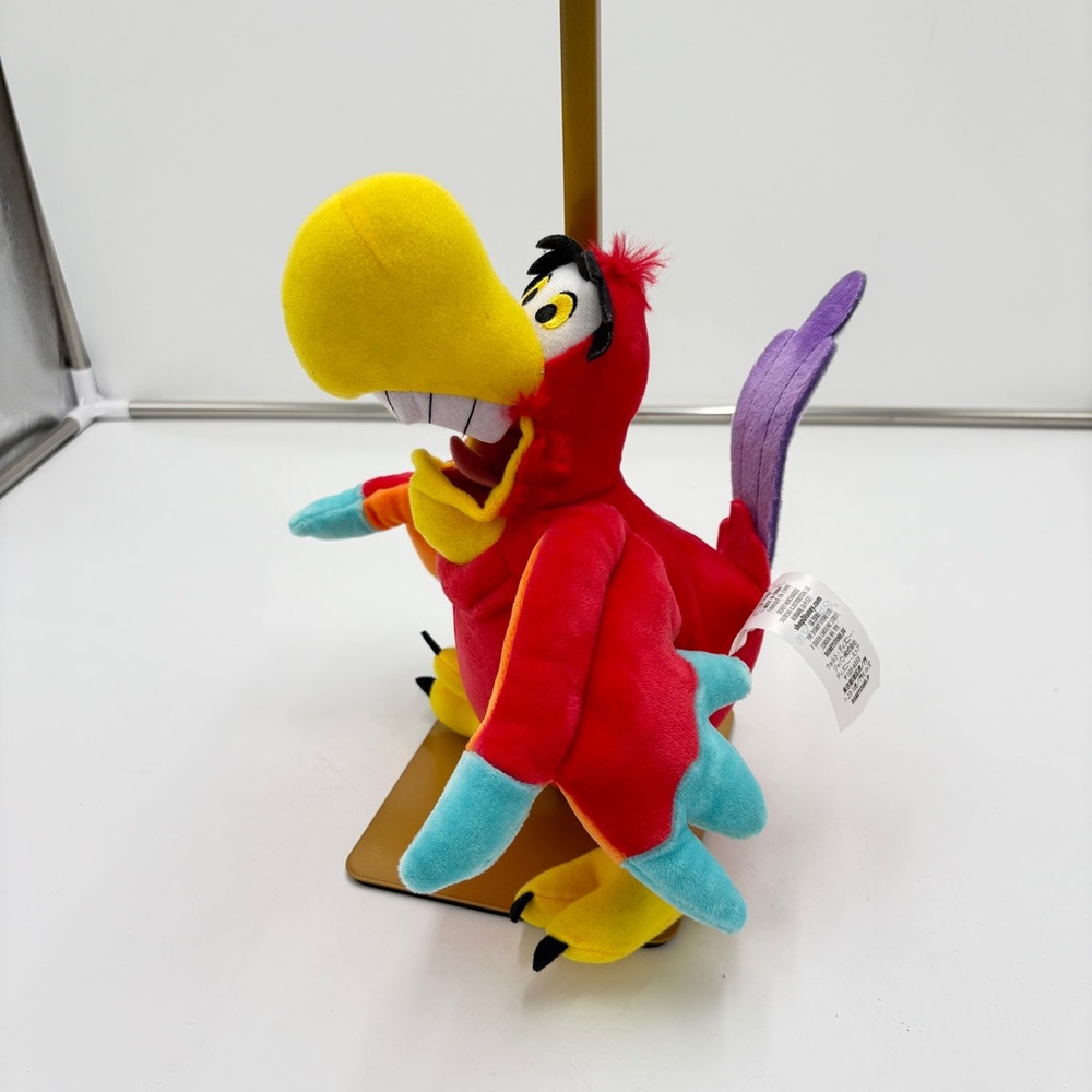 Disney Aladdin Iago Parrot Plush Plushie Stuffed Animal Doll 11” Toys Bird